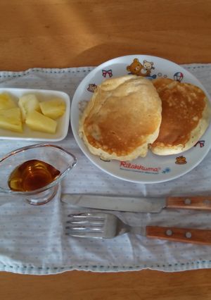 バナナホットケーキ-レシピのメイン写真