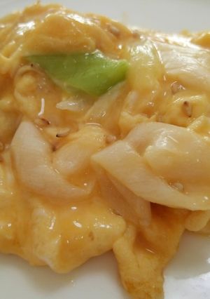 白ねぎ＆チーズ☆和風スクランブルエッグ-レシピのメイン写真