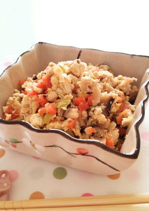 栄養満点☆炒り豆腐-レシピのメイン写真