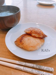 お餅のバターしょうゆ焼き♡-レシピのメイン写真