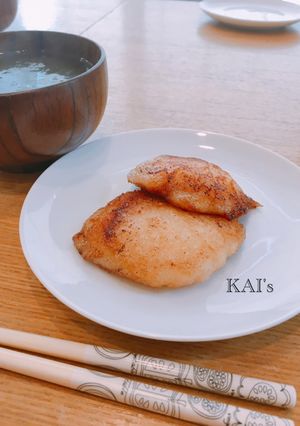 お餅のバターしょうゆ焼き♡-レシピのメイン写真
