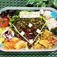 野球場☆簡単キャラ弁