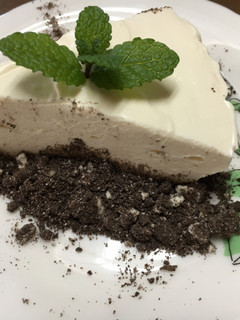 オレオが香るレアチーズケーキ^ ^-レシピのメイン写真