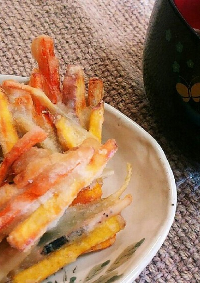 さつまいものかき揚げ-レシピのメイン写真