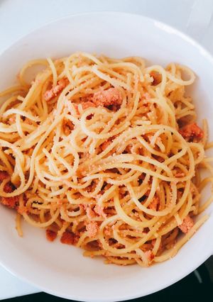たらこスパゲッティ-レシピのメイン写真