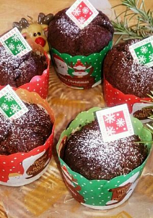 チョコバナナマフィン-レシピのメイン写真