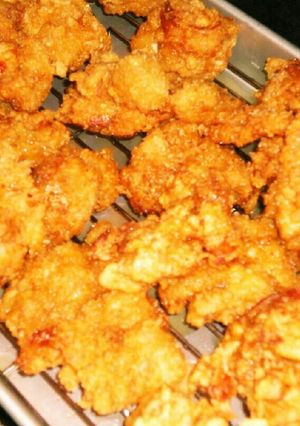 簡単フライパンで作る鳥の唐揚げ〰昆布茶風-レシピのメイン写真