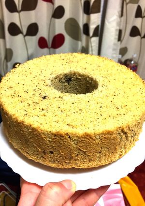ホットケーキミックス紅茶のシフォンケーキ-レシピのメイン写真