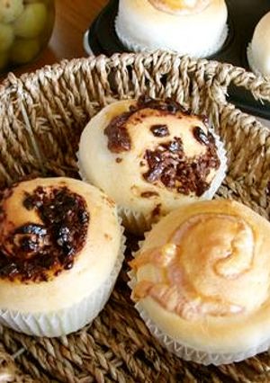 簡単にチョコロールパン&チーズロールパン-レシピのメイン写真