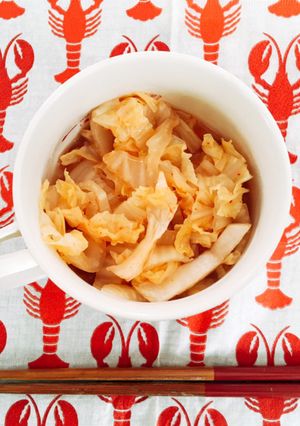 ダイエットに！鶏肉と白菜の味噌キムチ鍋-レシピのメイン写真