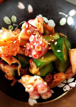 おつまみたこキムチ-レシピのメイン写真