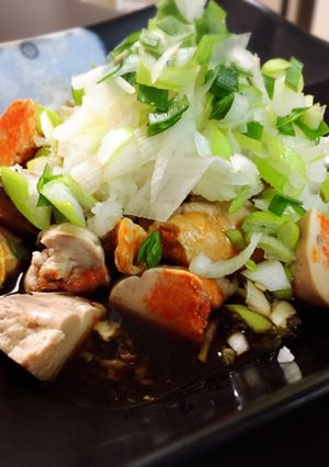 お酒のつまみに！あん肝ネギおろしポン酢-レシピのメイン写真