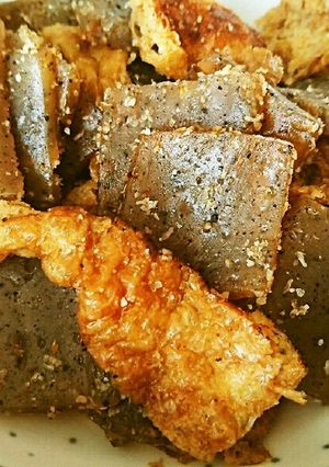 こんにゃくと油揚げの炒め物-レシピのメイン写真