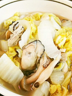 白菜とカキのゆずポン酢煮-レシピのメイン写真