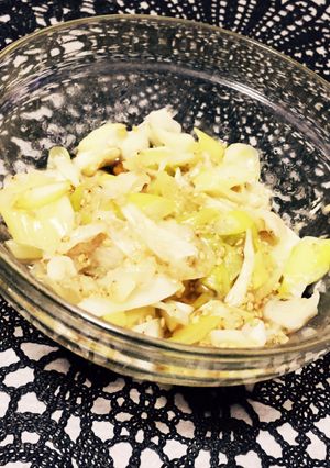 レンジで簡単白ネギのナムル◆作り置き-レシピのメイン写真