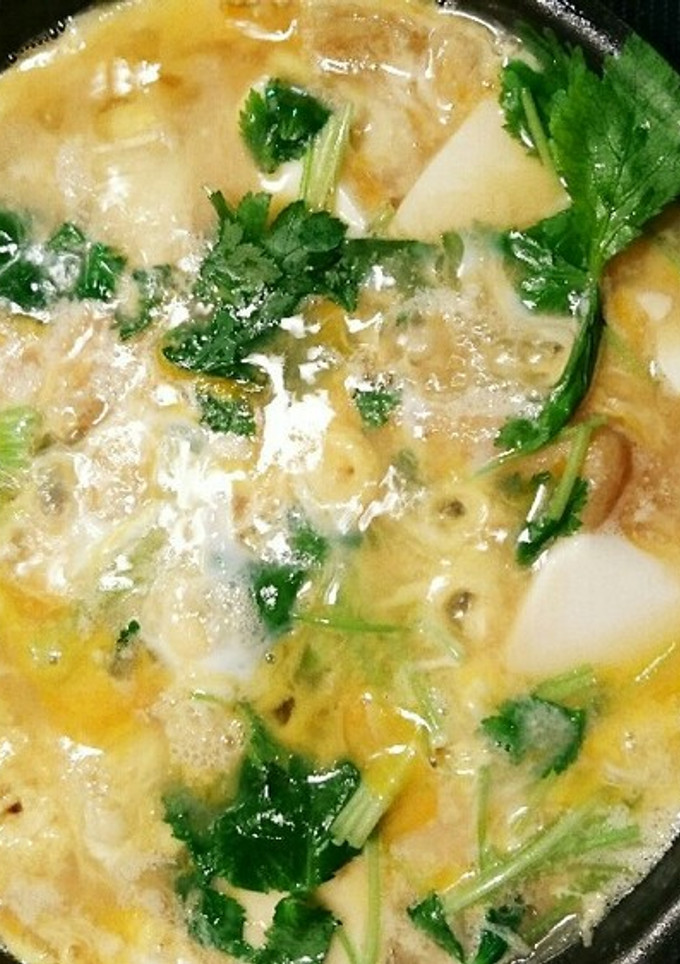 簡単 豆腐の玉子とじ-レシピのメイン写真