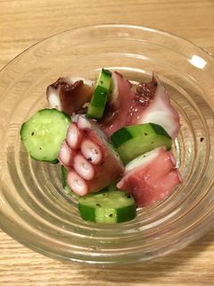 タコとキュウリのマリネ-レシピのメイン写真