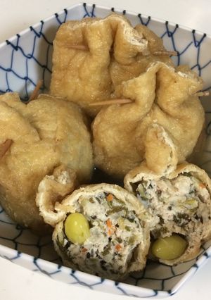 具だくさん巾着-レシピのメイン写真