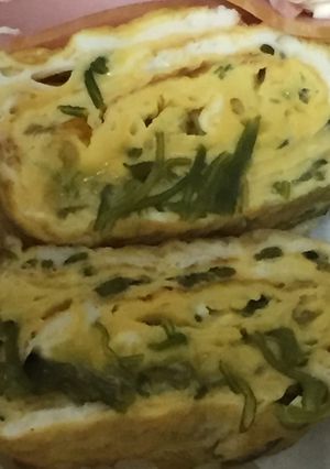 ☆めかぶ入り玉子焼き-レシピのメイン写真