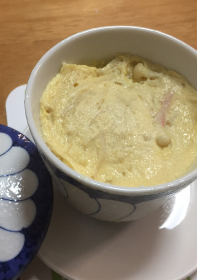 レンジで簡単！豆腐の茶碗蒸し風-レシピのメイン写真