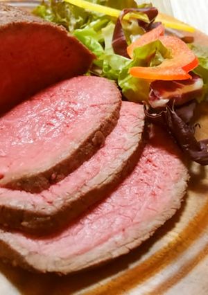 失敗しない!炊飯器で簡単ローストビーフ♪-レシピのメイン写真