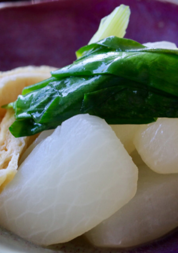 聖護院大根と油揚げの煮物-レシピのメイン写真