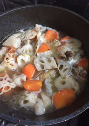 ウチの筑前煮♡バレンタインには♡いっぱい-レシピのメイン写真