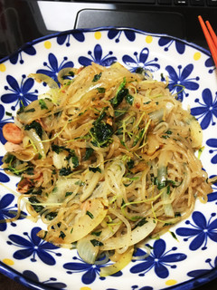 簡単!しらたきで焼きそば〜〜!-レシピのメイン写真