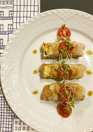 さっぱり厚揚げのカレぽん豚肉巻き-レシピのメイン写真