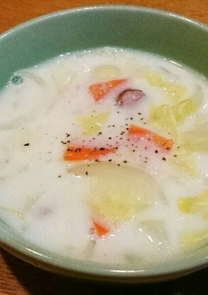 野菜たっぷり山芋ポタージュスープ-レシピのメイン写真