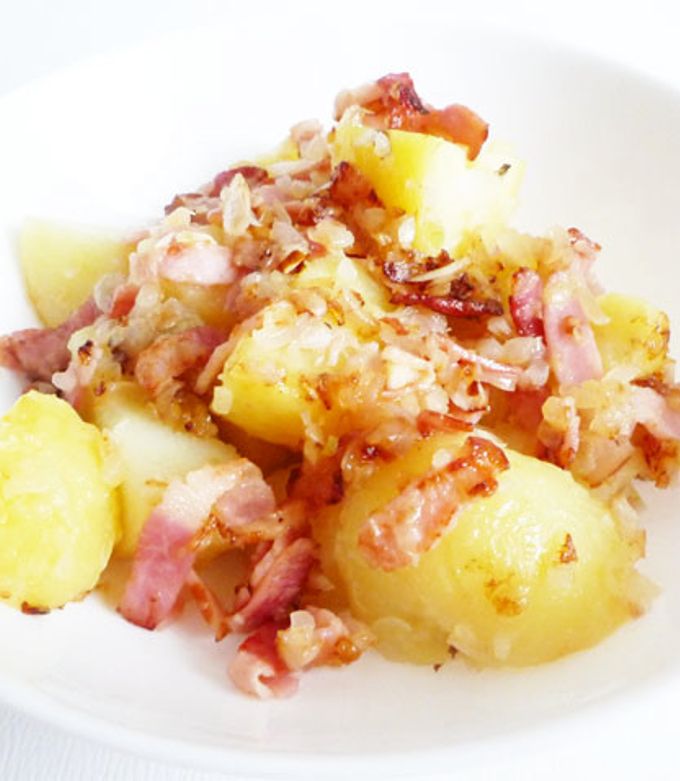 ジャーマンポテト ブラートカトフェルン by liqueur☆ 【クックパッド