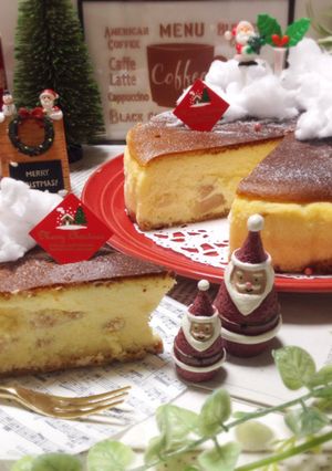 ラフランスの♡ベイクドチーズケーキ♪-レシピのメイン写真