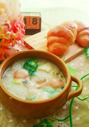 簡単♪電子レンジdeクリームシチュー-レシピのメイン写真