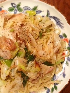 ネギたっぷり☆塩焼きそば-レシピのメイン写真
