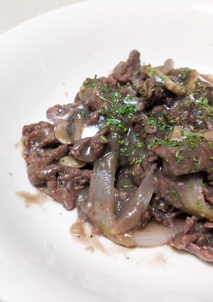 牛肉とキノコの赤ワイン煮込み-レシピのメイン写真