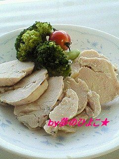 簡単!手間らず!美味しいぃ♪ロール鶏ハム-レシピのメイン写真