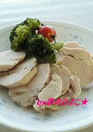 簡単！手間らず！美味しいぃ♪ロール鶏ハム-レシピのメイン写真