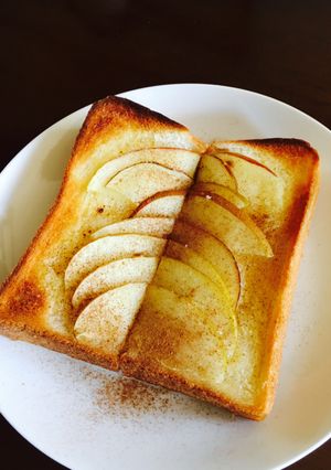 アップルシナモントースト-レシピのメイン写真