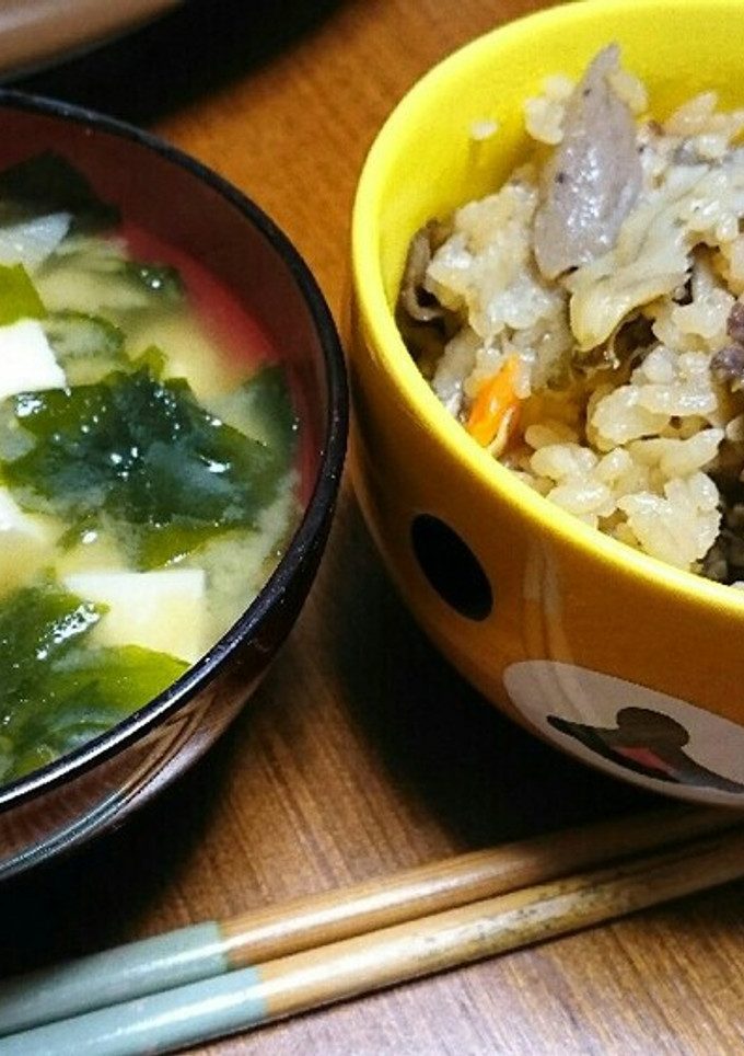 熊の炊き込みご飯☆珍-レシピのメイン写真