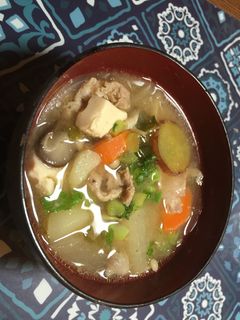 具だくさん豚汁-レシピのメイン写真