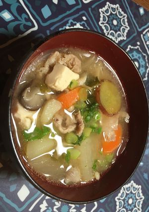 具だくさん豚汁-レシピのメイン写真