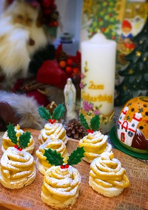 クリスマスのスイートポテトツリー-レシピのメイン写真