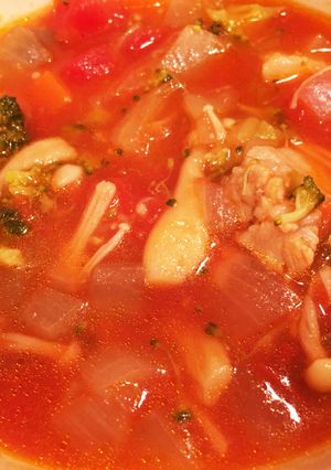 とろける野菜のトマトスープ-レシピのメイン写真