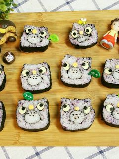 これなら簡単!可愛いトトロ海苔巻き♪-レシピのメイン写真