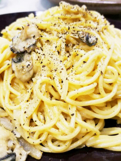 牡蠣のクリームパスタ レモン風味-レシピのメイン写真