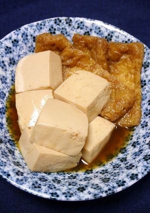 簡単！肉なし肉豆腐風　おあげ豆腐-レシピのメイン写真