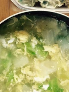 生姜の卵スープ-レシピのメイン写真