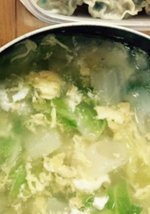 生姜の卵スープ-レシピのメイン写真