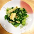 白菜とカリカリ油揚げの味噌和え