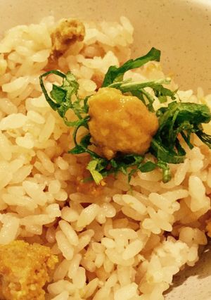 美味しすぎて号泣注意！牛乳で炊くウニ飯☆-レシピのメイン写真